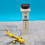 Tarmac Designs 1:400 Travis AFB (SUU) Air Traffic Control Tower