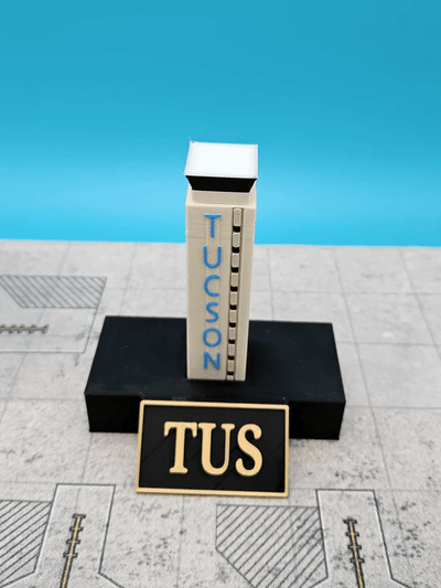 Tarmac Designs 1:400 Tucson International Airport (TUS) ATC Old Tower