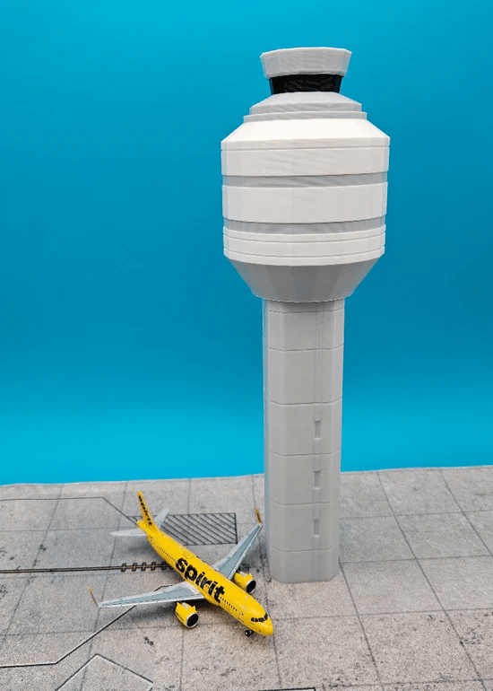 Tarmac Designs 1:400 Tulsa ATC Tower (TUL) NEW Under Construction