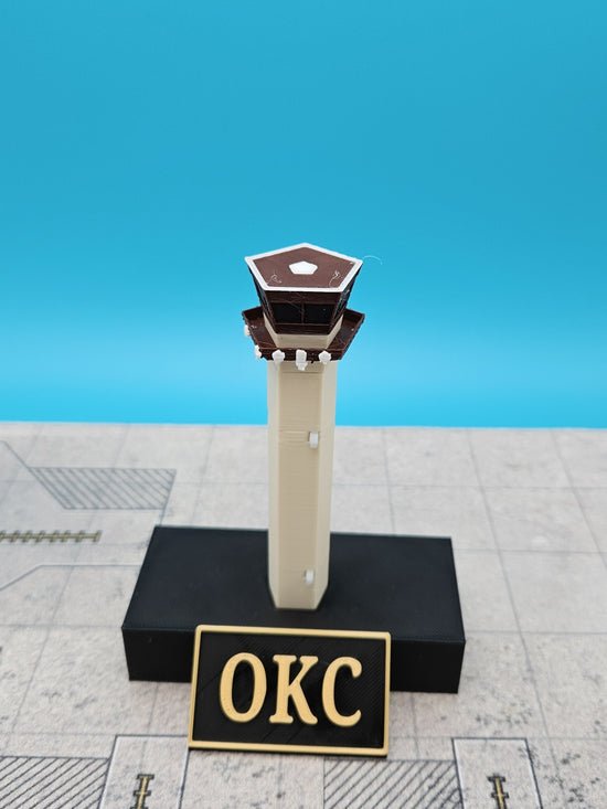Tarmac Designs 1:400 Will Rogers World Airport ATC Tower (OKC)