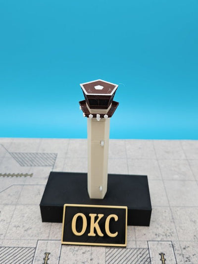 Tarmac Designs 1:400 Will Rogers World Airport ATC Tower (OKC)