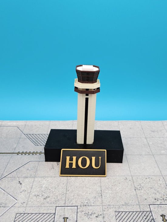 Tarmac Designs 1:400 William P. Hobby Airport ATC Tower (HOU)