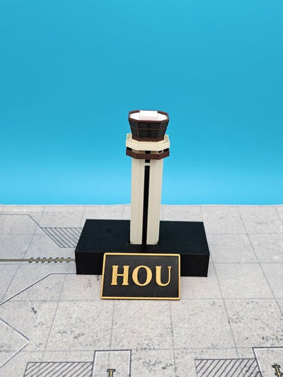 Tarmac Designs 1:400 William P. Hobby Airport ATC Tower (HOU)