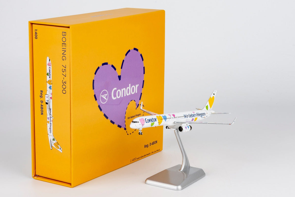 [ULTIMATE] NG Models 45010 1:400 Condor 757-300/w D-ABON (50th Anniversary colors)