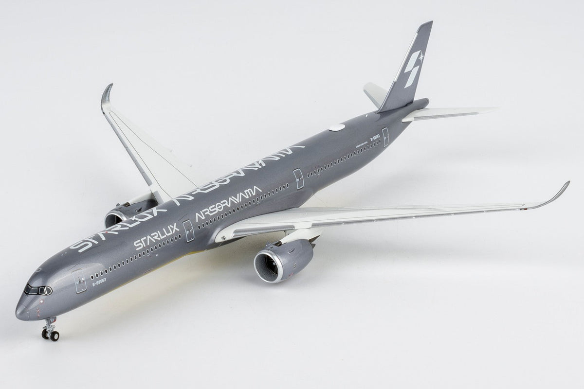[ULTIMATE] NG Models 57045 1:400 Starlux Airlines A350-1000 B-58553 (Airsorayama Silver; Luxurious packaging)