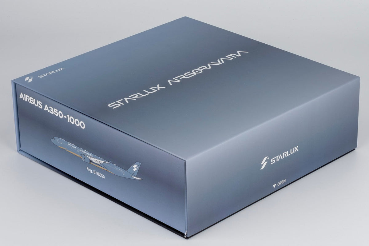 [ULTIMATE] NG Models 57045 1:400 Starlux Airlines A350-1000 B-58553 (Airsorayama Silver; Luxurious packaging)