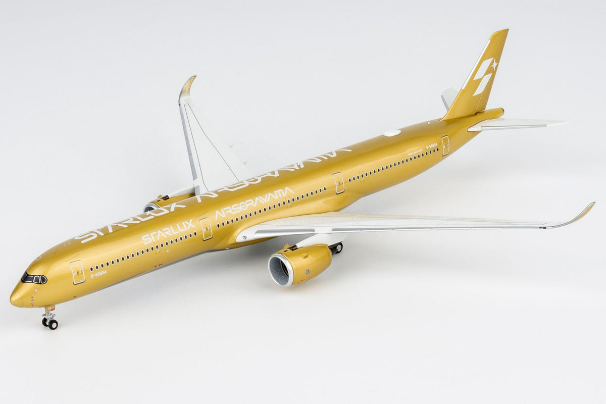 [ULTIMATE] NG Models 57047 1:400 Starlux Airlines A350-1000 B-58554 (Airsorayama Golden; Luxurious packaging)