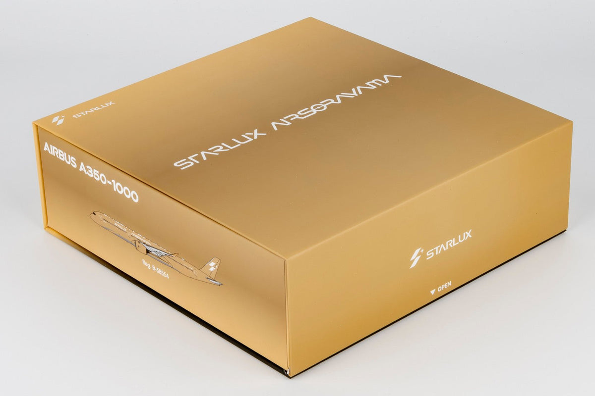 [ULTIMATE] NG Models 57047 1:400 Starlux Airlines A350-1000 B-58554 (Airsorayama Golden; Luxurious packaging)