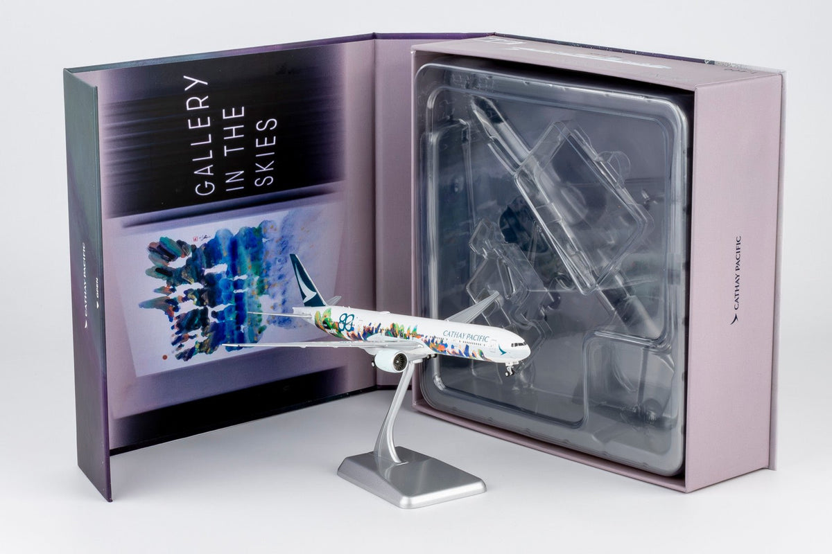 [ULTIMATE] NG Models 73109 1:400 Cathay Pacific Airways 777-300ER B-KQU (The Spirit of HongKong - West Kowloon Cultural District)
