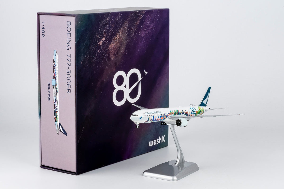 [ULTIMATE] NG Models 73109 1:400 Cathay Pacific Airways 777-300ER B-KQU (The Spirit of HongKong - West Kowloon Cultural District)