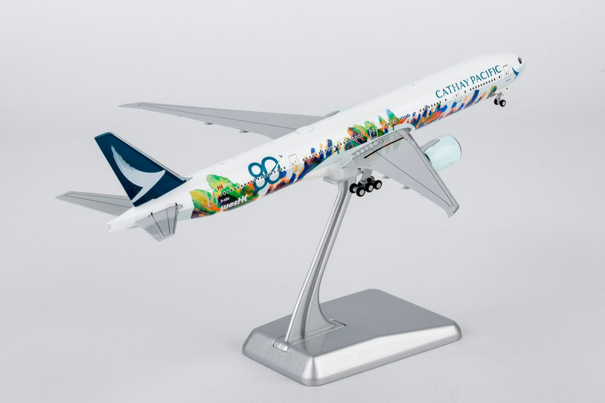 [ULTIMATE] NG Models 73109 1:400 Cathay Pacific Airways 777-300ER B-KQU (The Spirit of HongKong - West Kowloon Cultural District)