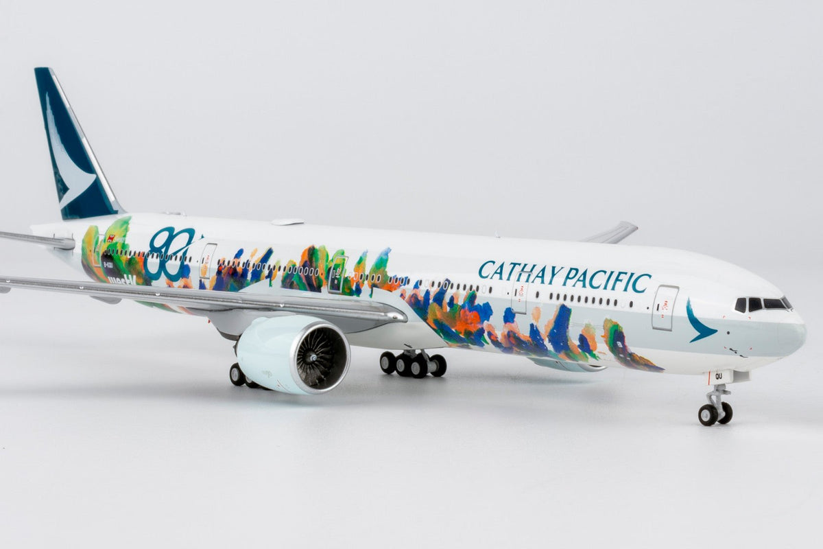 [ULTIMATE] NG Models 73109 1:400 Cathay Pacific Airways 777-300ER B-KQU (The Spirit of HongKong - West Kowloon Cultural District)