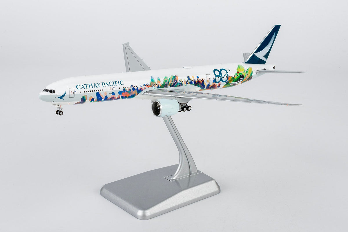 [ULTIMATE] NG Models 73109 1:400 Cathay Pacific Airways 777-300ER B-KQU (The Spirit of HongKong - West Kowloon Cultural District)