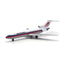 V1:400 1:400 scale Air Atlanta Boeing 727-100 N1187Z diecast model - front three-quarter view
