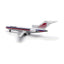 V1:400 1:400 scale Air Atlanta Boeing 727-100 N1187Z diecast model - rear three-quarter view