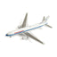 V1:400 1:400 scale Piedmont Airlines Boeing 767-200ER N603P diecast model - front three-quarter view