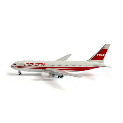V1:400 400005 1:400 TRANS WORLD AIRLINES BOEING 767 - 200ER - N601TW