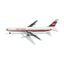 V1:400 1:400 scale Trans World Airlines Boeing 767-300 N691LF diecast model - right side profile