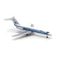 V1:400 1:400 scale Republic Airlines DC-9-10 N8909E diecast model - rear three-quarter view