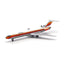V1:400 1:400 scale PSA Boeing 727-200 Orange N535PS diecast model - front three-quarter view