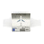 V1:400 1:400 scale PSA Boeing 727-200 Orange N535PS diecast model - packaging back with specifications