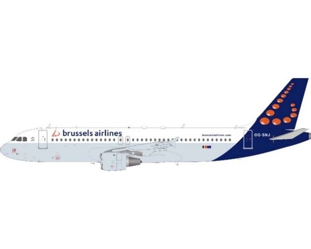 WB Models WB - A320 - 027 1:200 A320 Brussels Airlines OO - SNJ