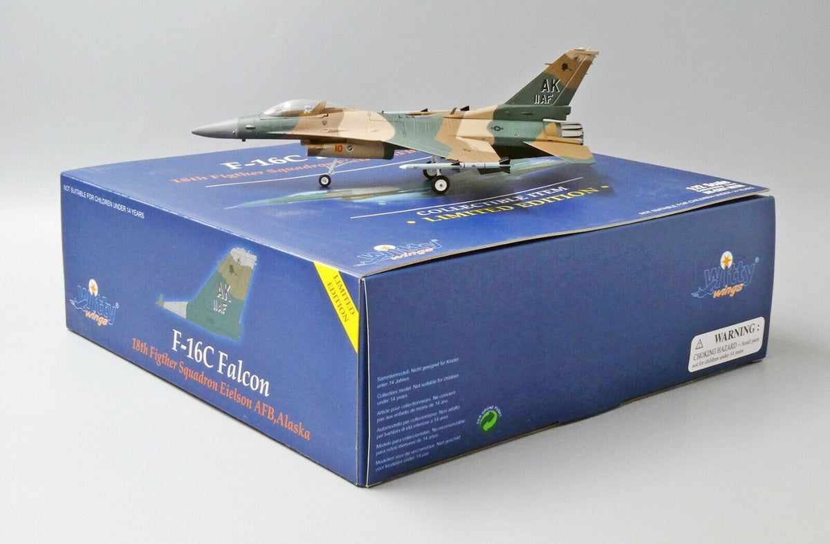 Witty Wings WTW - 72 - 010 - 034 1:72 USAF F - 16C Falcon 18th FS Aggressor