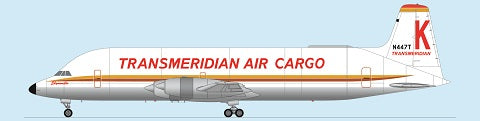 Pre-Order Sky Classics 1:200 Canadair CL-44-0 "Transmeridien"