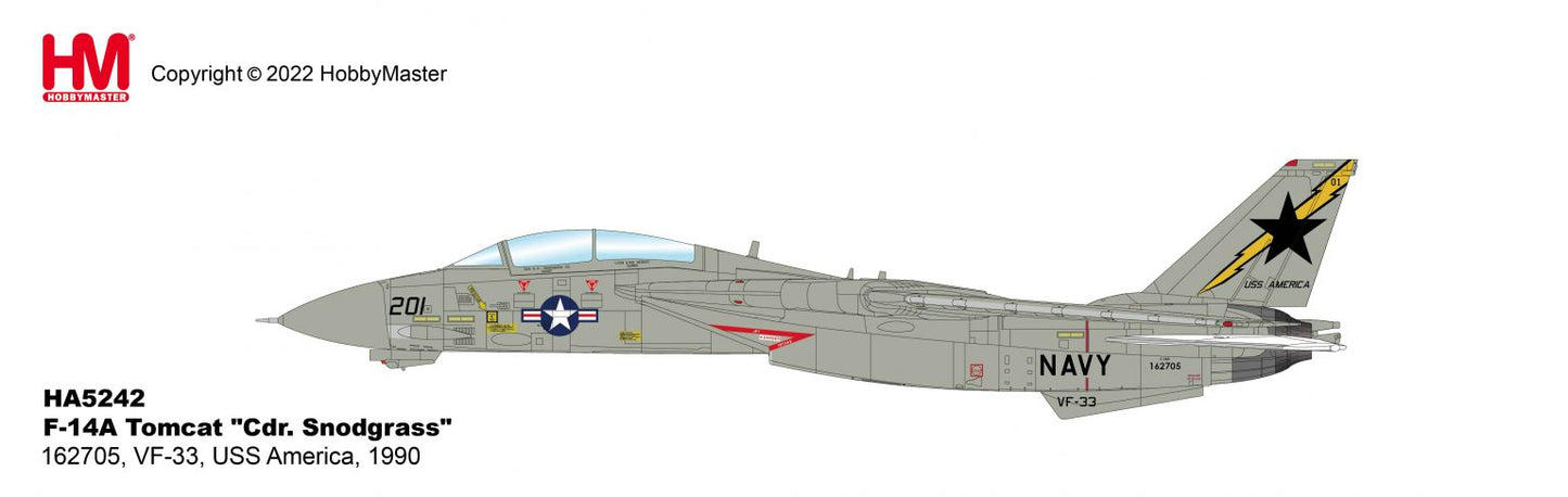 Hobby Master HA5242 1:72 F-14A "Cdr. Snodgrass"