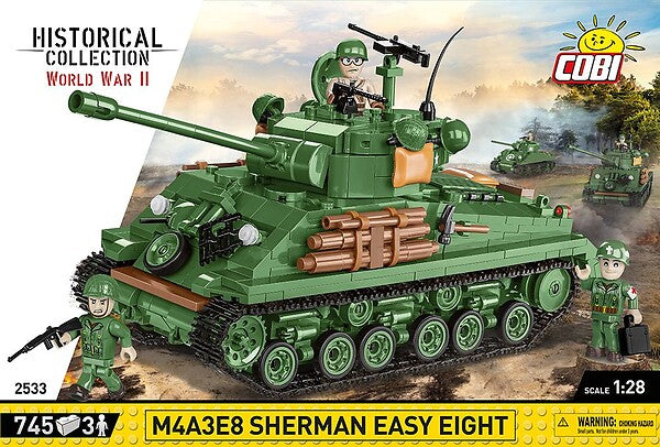 COBI 2533 M4A3E8 Sherman Easy Eight