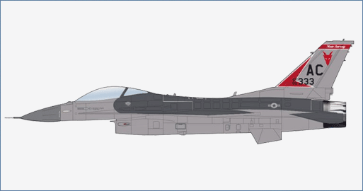 Hobby Master HA38006 1:72 F - 16C Fighting Falcon 86 - 0333
