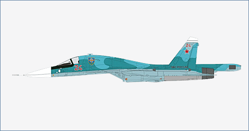 Hobby Master HA6307 1:72 Su-34 Russian Air Force