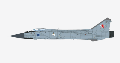Hobby Master HA9702 1:72 Russian Air Force MIG - 31B Foxhound
