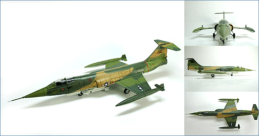 Hobby Master HA1002 1:72 USAF F-104C "Pussy Cat"