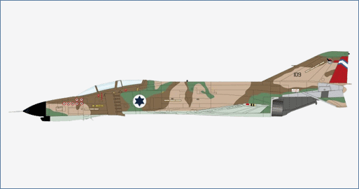Hobby Master HA19039 1:72 F - 4E "Kurnass"