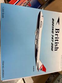 ARD200 ARDBA03 1:200 British Airways Boeing 747-200