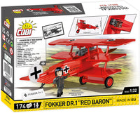 COBI 2986 Fokker Dr.1 Red Baron