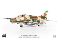JC Wings JCW-72-SU20-001 1:72 SU-22 Fitter Libyan Air Force Gulf of Sidra Incident 19 Aug, 1981