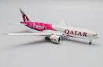JC Wings XX40011A 1:400 Qatar Airways Boeing 777-200LR 2022 World Cup Theme (Flaps Down)