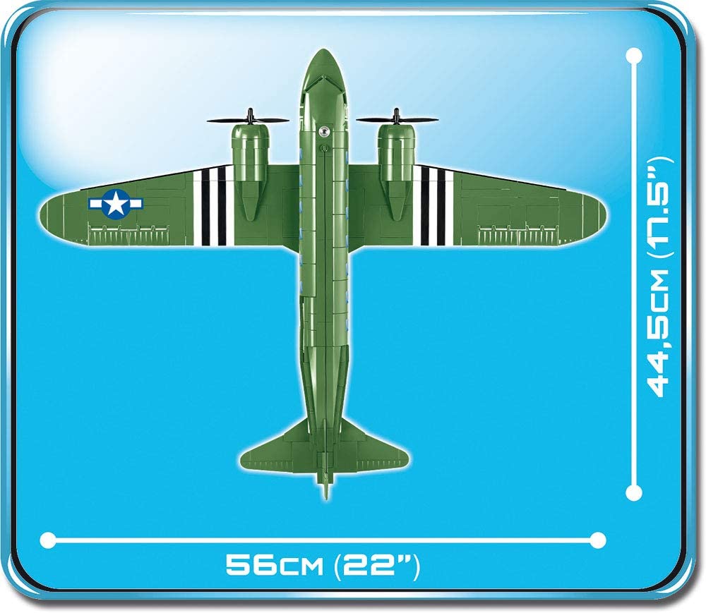 COBI 5701 Douglas C-47 Skytrain (Dakota) D-Day Edition