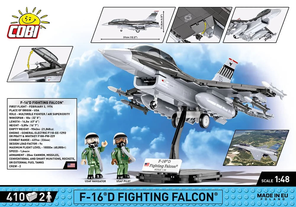 COBI 5815 F-16D Fighting Falcon
