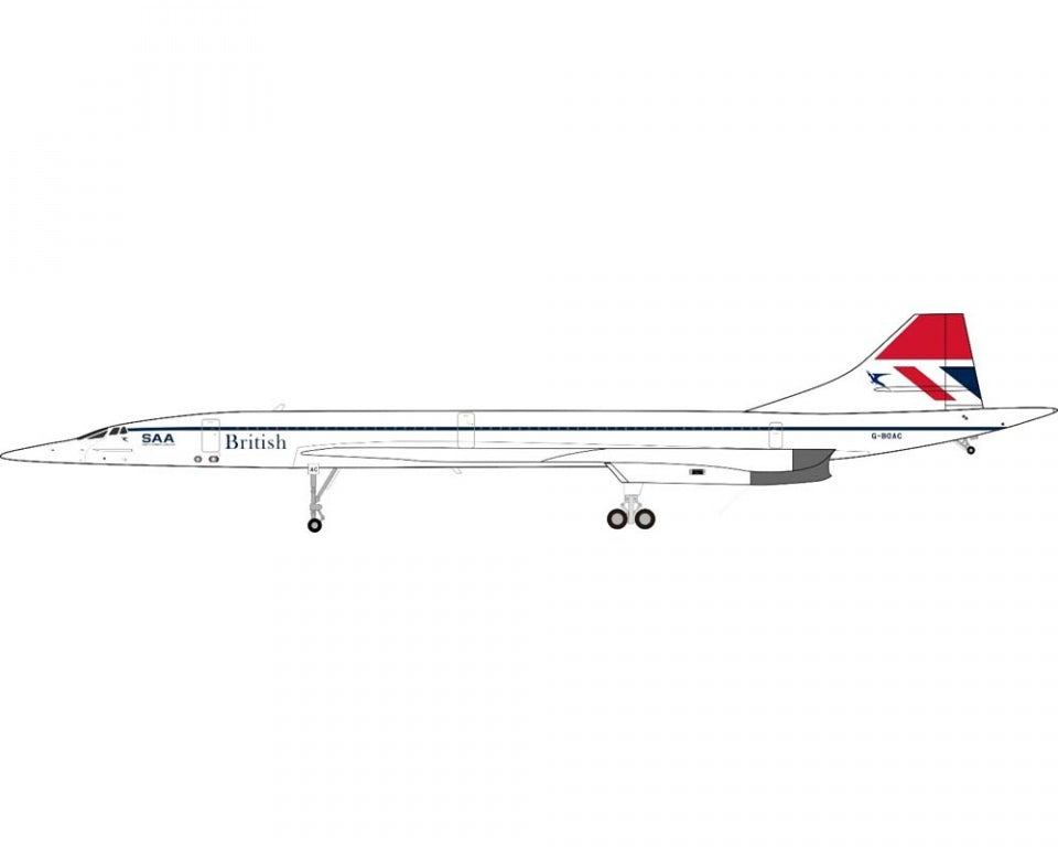 ARD200 ARDBA25 1:200 British Airways Concorde