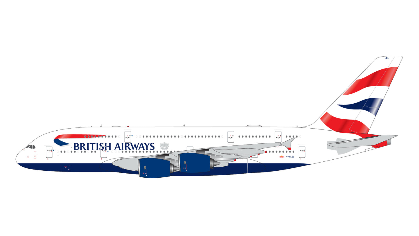 Gemini Jets GJBAW2110 1:400 British Airways Airbus A380-800