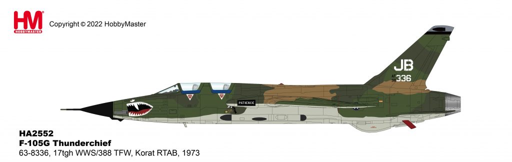 Hobby Master HA2552 1:72 F-105G Thunderchief