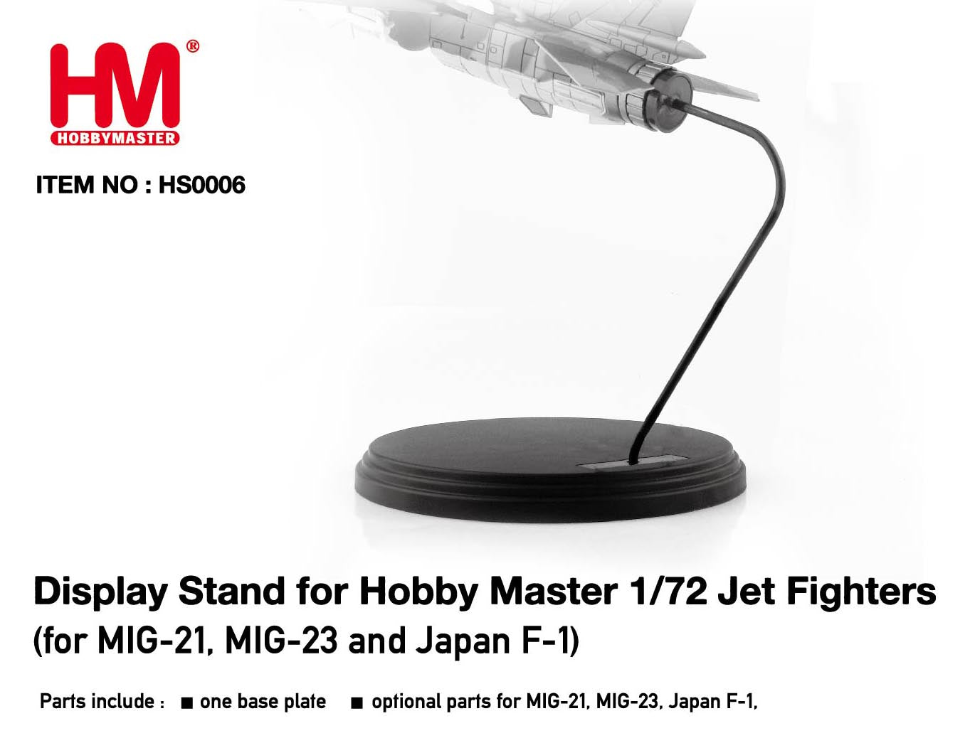 Hobby Master Stand HS0006 1:72 Jet Fighters