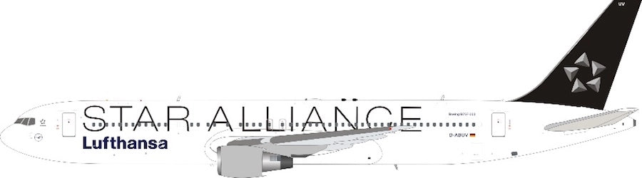 Jfox 1:200 Lufthansa Boeing 767-300 JF-767-3-002