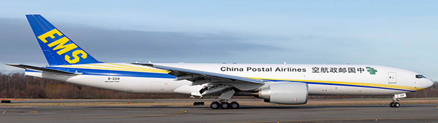 Pre-Order Jc Wings LH4CYZ335C 1:400 China Postal Airlines Boeing 777-200F