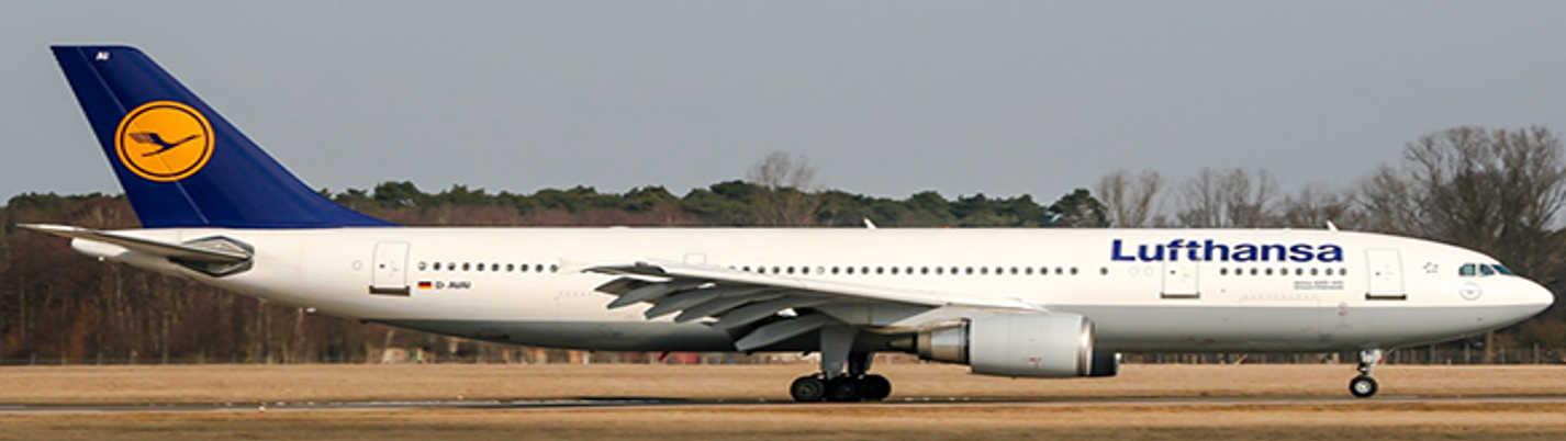 Jc Wings EW2306001 1:200 Lufthansa Airbus A300-600R