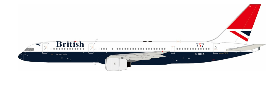 ARD200 ARDBA60 1:200 British Airways Cargo Boeing 757-236