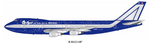 B-Models B-BACI-MF 1:200 Alitalia Boeing 747-243BM